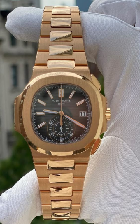 Patek Philippe with golden dial