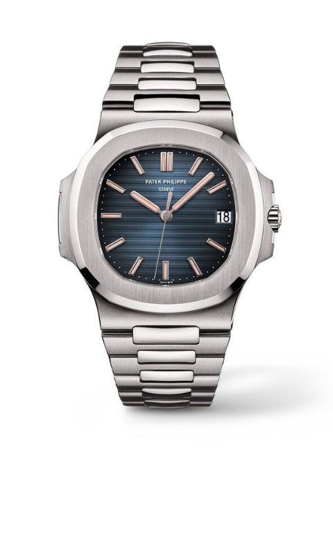 Patek phillipe silver with blue dial