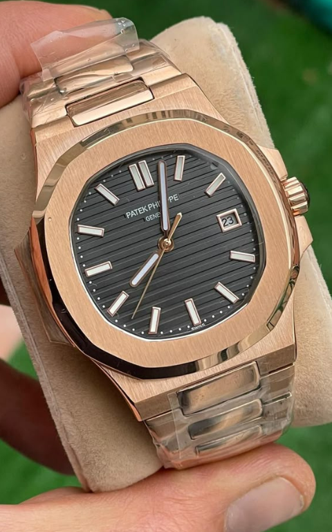 Patek Philippe with golden dial