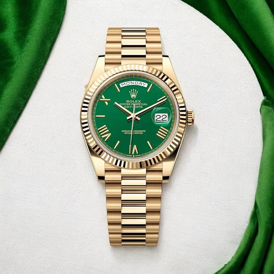 Rolex jublie chain truetone white dial